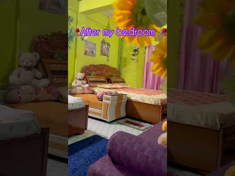 মোৰ Bedroom টো অকনমান সজাৱ চেষ্টা কৰিছো 🥰❤️ #newvideo #viralvideo #bedroom #youtubeshorts