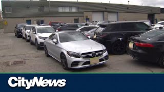 Toronto Police recover more than 500 stolen vehicles
