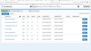 Information How to Create a NoodleTools Project News