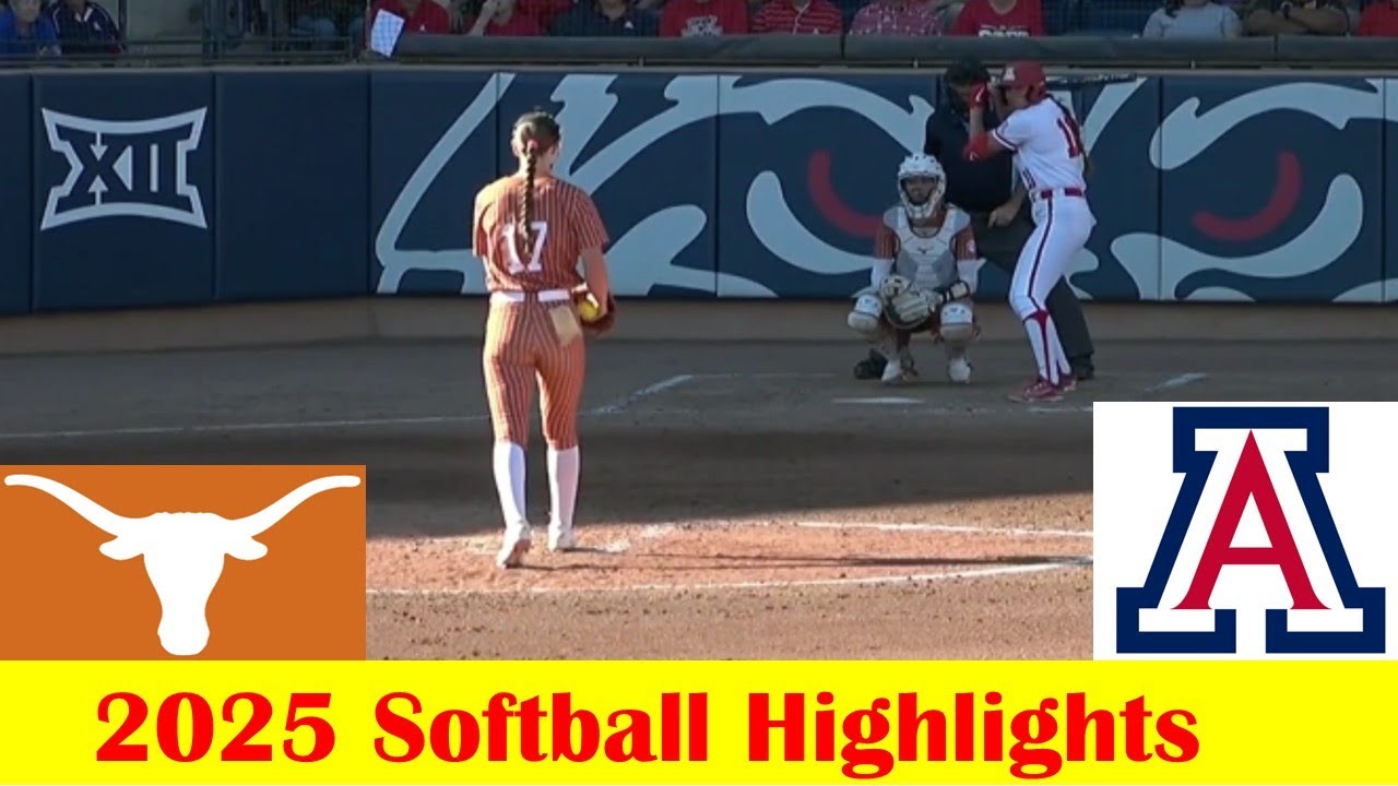 #1 Texas vs #11 Arizona Softball Game Highlights 2 22 2025