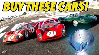 GT7 - 3 Legendary Cars Trophy Confirmed - Buy These Cars For Platinum