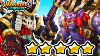 THIS MONSTER IS TOO BROKEN, WILFRED RAZORSTORM RANK 5 RVIEW | MONSTER LEGENDS screenshot 5