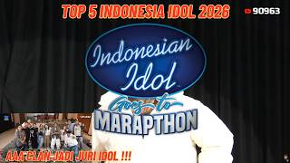 Download lagu TOP 5 INDONESIAN IDOL KENA MENTAL?! 😱 AAA Clan Jadi Juri Mendadak di Marapthon S3