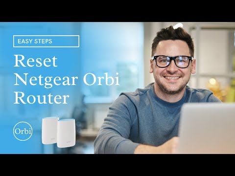 How I Reset Netgear Orbi router and  how do I set up again? Netgear Orbi router Reset