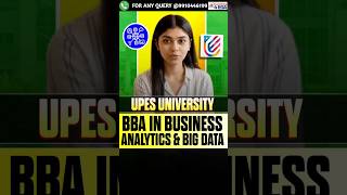 UPES BBA in Big Data &amp; Analytics 2026 | Fees, Placement, ROI &amp; Full Review