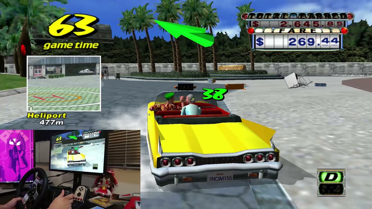 Dreamcast Restoration 2.0 & SilentPatch for Crazy Taxi