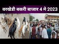 वरखेडी बकरी बाजार 4 मे 2023 | महाराष्ट्रातील बकरी बाजार व शेळीपालन | जळगाव जिल्ह्यातील बकरी बाजार