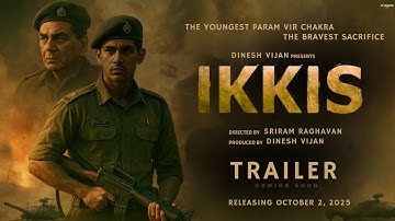 Ikkis - Trailer  | Dharmendra | Agastya N | Jaideep A | Dinesh Vijan | Sriram R | 2nd Oct 2025