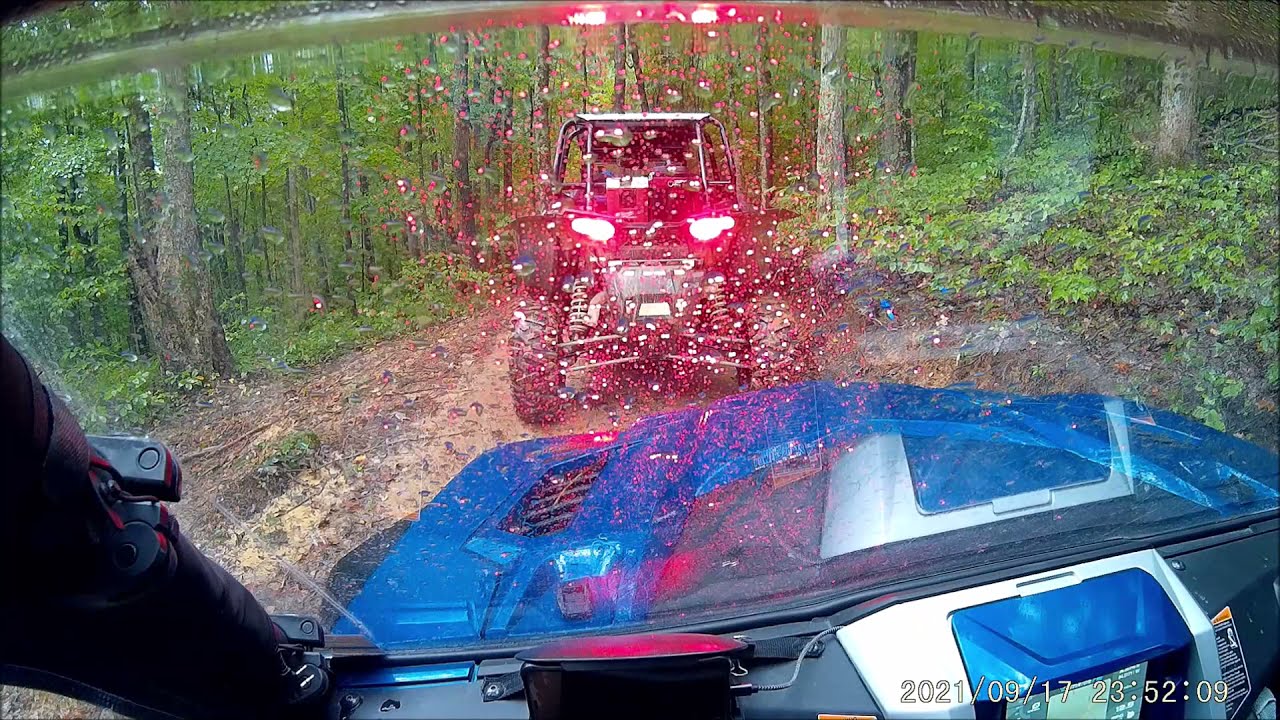 Brimstone Paragon RMAX 1000 RZR playing in the mud YouTube