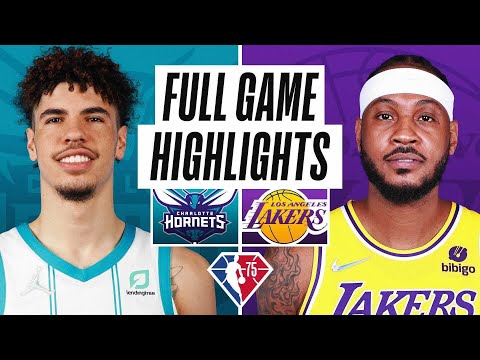 Game Recap: Lakers 126, Hornets 123