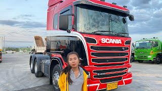 สุดหล่อๆSCANIA G410แรง 2เพลาแหนบ ปี61 220,000กิโล เปิด2,900,000 #หัวลากมือสอง#เชคแชมป์มอเตอร์