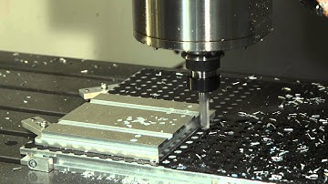 vacuum table, workholding chuck for extreme flexible machining procedures