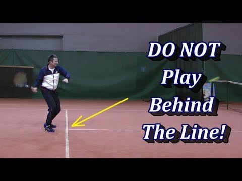 The Lines On A Tennis Court Do NOT Tell You Where To Position!