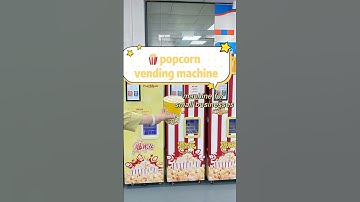 popcorn vending machine！！！ #funnyvideo #business #popcorn #popcornmachine