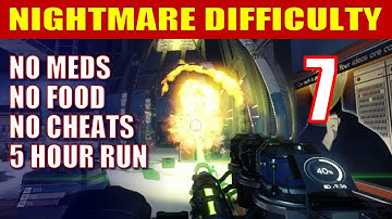 Prey Walkthrough NIGHTMARE DIFFICULTY - Banzai Survival Run - Part 7, G.U.T.S to Crew Quarters