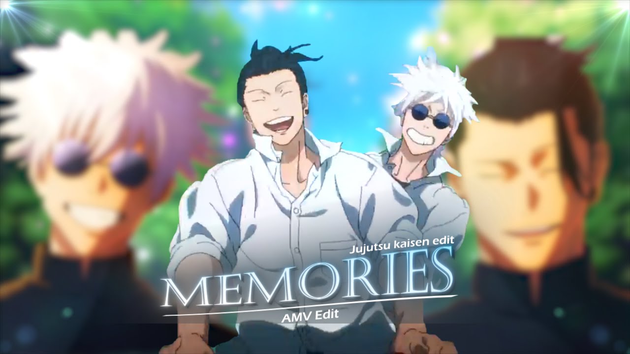 「Memories 🤩💞」Jujutsu Kaisen「AMV/EDIT」4K (quick one) i Gojo mv edit #molobreact1