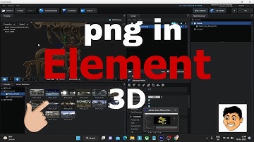 How to use Png in Element 3D | After Effects | Shivba Vichar official Logo