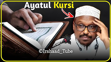 Ayatul Kursi┇Aayada ugu wayn Quraanka ᴴᴰ┇► Sheekh Mustafe Xaaji