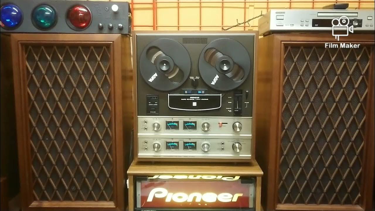 Pioneer QT6600 quadraphonic tape deck 1972 YouTube