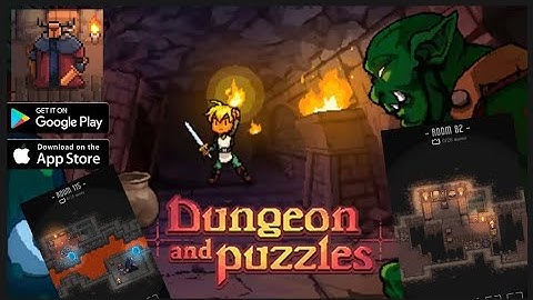 Dungeon and Puzzles - Sokoban gameplay