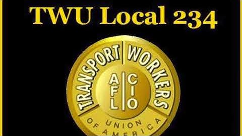 Contract Ratification Message From TWU Local 234 President Willie Brown