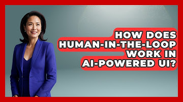 How Does Human-in-the-Loop Work In AI-powered UI? - Learning To Code With AI
