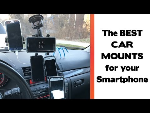 The Best Place To Mount Your Smartphone In Your Car? Car Mount Review 2017