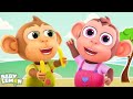 Monkey Dance Song, Animal Cartoon and Preschool Videos for Children