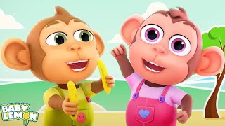 Monkey Dance Song, Animal Cartoon and Preschool Videos for Children