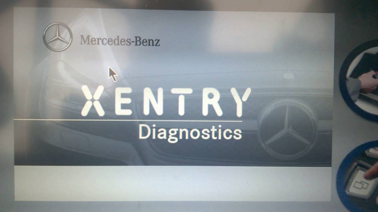 Компьютерная диагностика двигателя Мерседес - YouTube