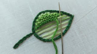 Wonderful leaf design|hand embroidery|embroidery design|designs screenshot 2
