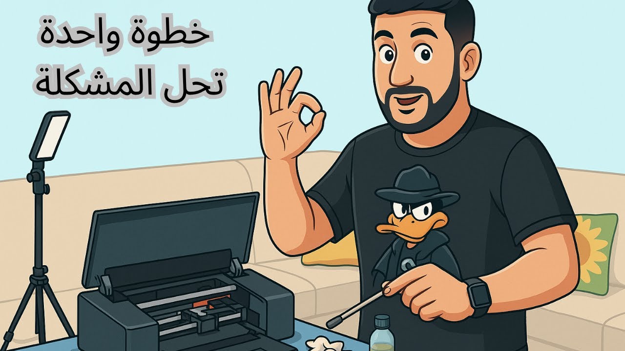 تنظيف الهيد بدون فك المكنة – وفر وقتك وحافظ على جودة الطباعة #خليفه_والطباعه
