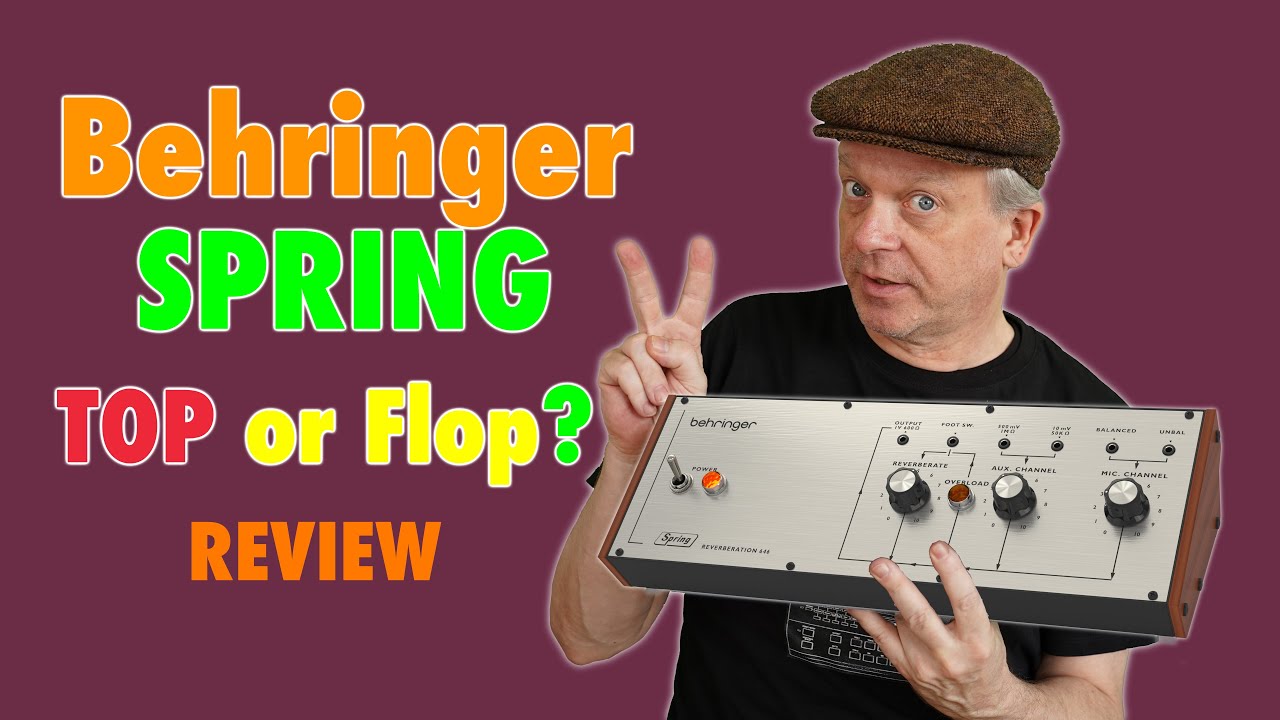 ベリンガー SPRING REVERBERATION 646 Behringer SPRING REVERBERATION 646 Spring Reverb Module