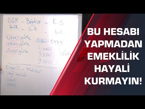 Video: Tahmini Emeklilik Sermayesi Nasıl Hesaplanır