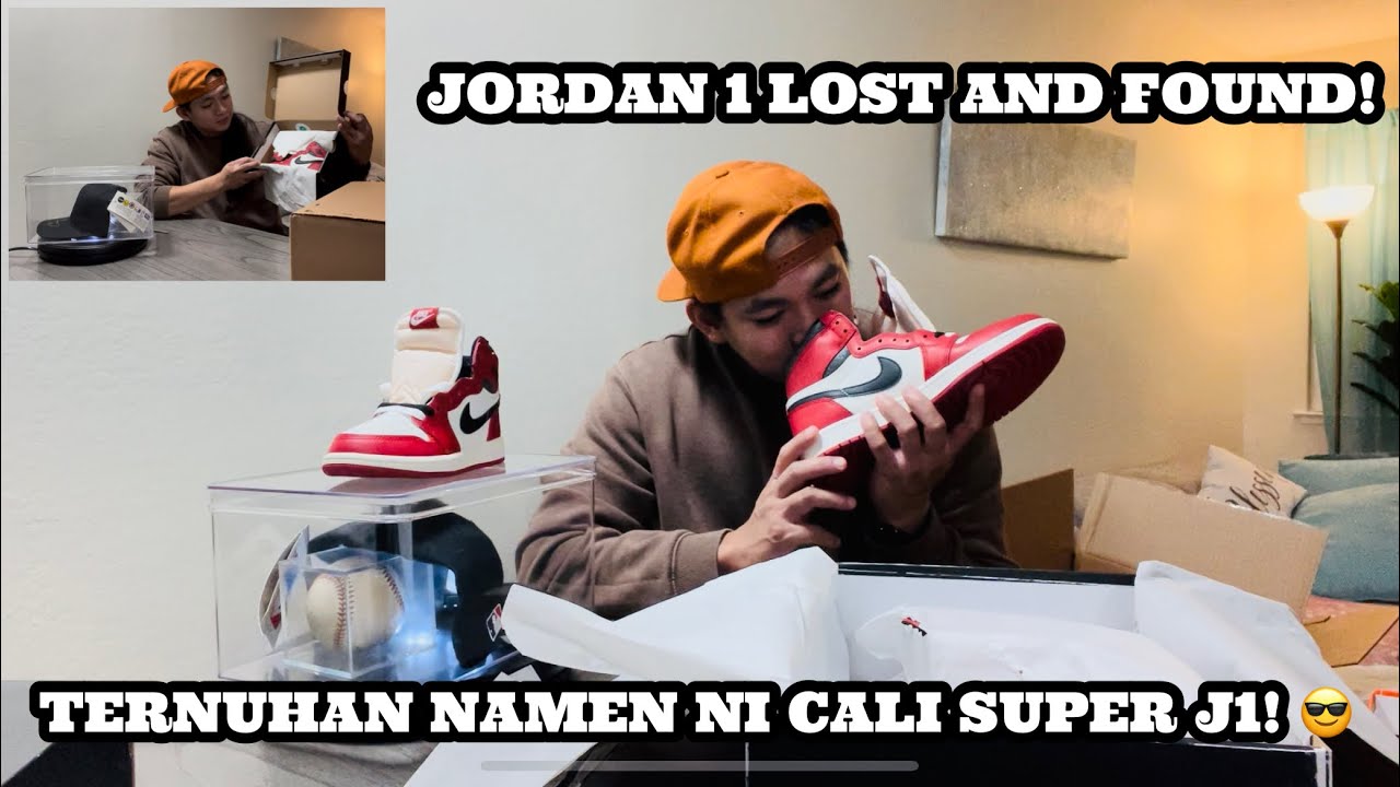 UNBOXING JORDAN 1 LOST AND FOUND 2022 - YouTube