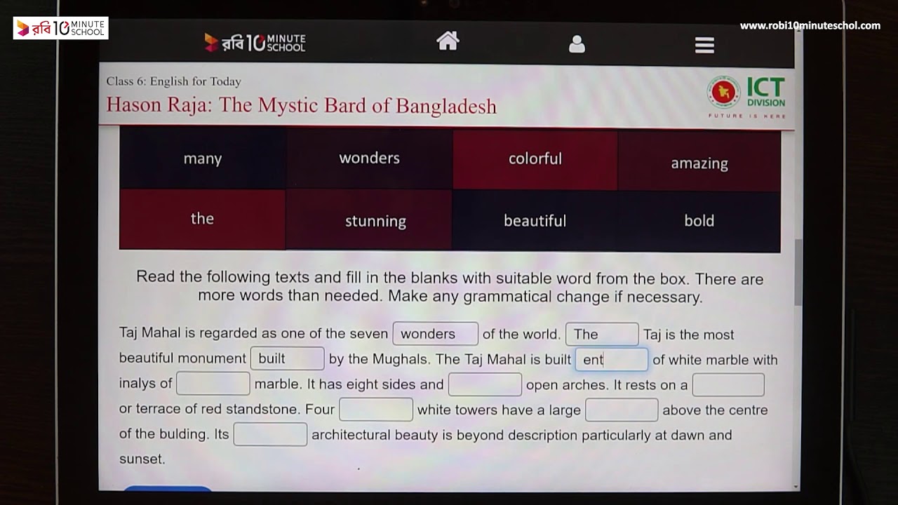 21 02 Lesson 21 Hason Raja The Mystic Bard Of Bangladesh Exercise 