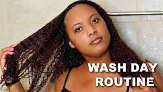 Quick 30 minute Wash Day Routine In the Shower! | Using Miche Beauty