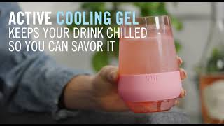 Wine FREEZE XL Cooling Cups by HOST
