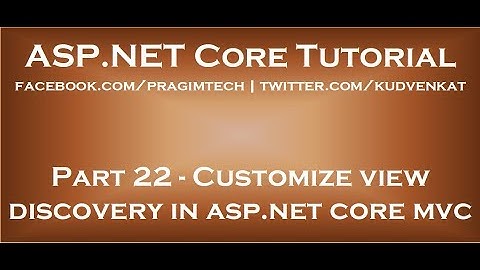 Weergavedetectie aanpassen in ASP.NET Core MVC