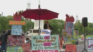 Connecticut families and teachers advocate for more state childcare and classroom funding