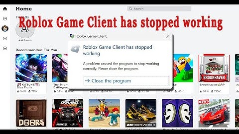 🛠️ Ultimate Fix: Roblox Client Not Responding & Game Crashes Solved! 🎮 2023 Update