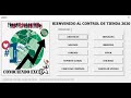 CONTROL DE INVENTARIO MEJORADO EN VBA 2020 | CONOCIENDO EXCEL