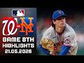 Washington Nationals Vs New York Mets Game 8th Highlights May 21, 2026 MLB Season 2026