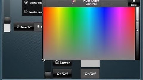 AP Crestron Tutorial - Lighting Control - Tablet and Touchpanels
