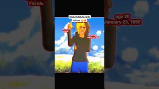 XXXTENTACION anime #2danimation #digitalart #shorts #hiphop #xxxtentacion #anime