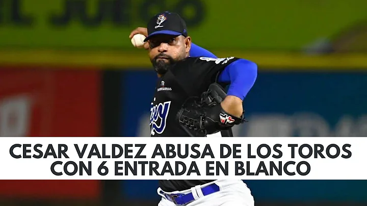 INCREIBLE! Cesar Valdez Gana Su 6to Juego En LIDOM...