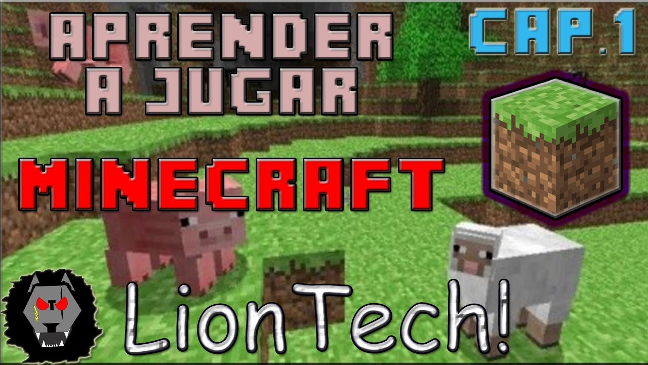 ¡¡Cómo hacer una casa en Minecraft! DIA 1 Argentina LionTech! 1080p [HD] usaa