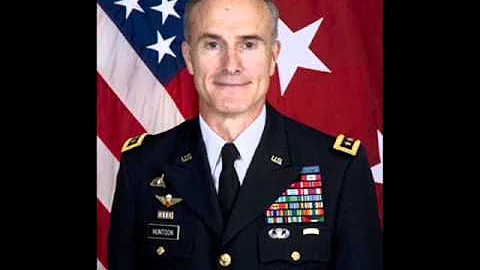 Sarwar Kashmeri with LTG David Huntoon