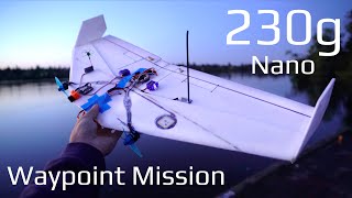 Tiny Waypoint Drone!  230g Autonomous Wing