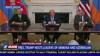 President Trump Host Leaders of Armenia and Azerbaijan
